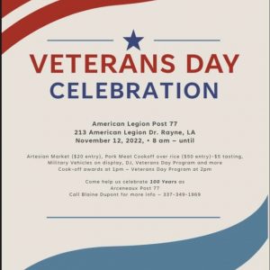 Veterans Day Celebration