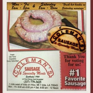 Coleman's Sausage