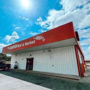 Crawfish Nest in Crowley, Louisiana store front