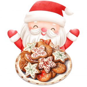 Cookies with Santa